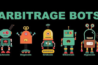 develop arbitrage trading bot, triangular arbitrage trading bot, trading bot