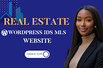 build real estate website with idx mls integration