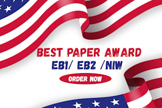 provide best paper award for eb1a, eb1b, eb1c, eb1, niw