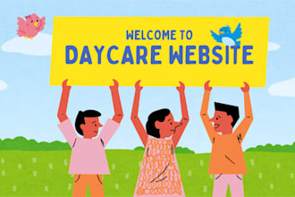 do daycare website kindergarten website preschool website childcare website scho