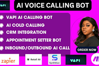 vapi ai cold calling agent retell ai voice agent n8n landbot ghl chatbot twilio