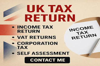 handle your UK tax return, company accounts, and annual filings