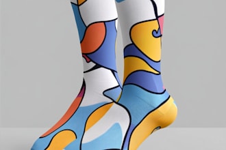 design custom sneakers socks for your brands and streetwear