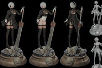 sculpt 3d print and paint miniature painting figure painting warhammer 40k mini