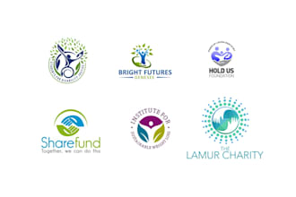 design modern minimalist non profit charity community logo