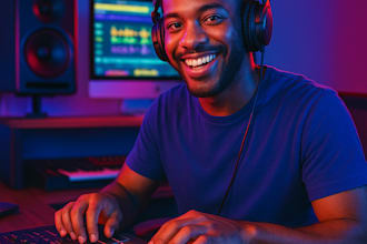 create professional custom beats for any music genre trap hip hop rb pop edm