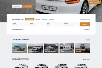 create luxury car alloy wheel website, car parts website design, tire website