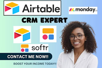 be airtable expert, manage airtable interface database automations client portal