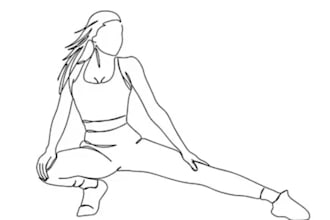 design stunning illustration with line art style