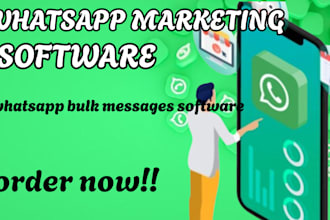 install whatsapp bulk messages sender software on your pc