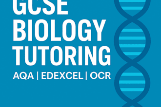 tutor you in gcse biology triple or combined
