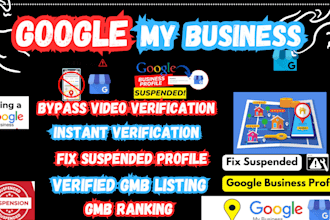 setup reinstate google my business profile with gmb profile verification