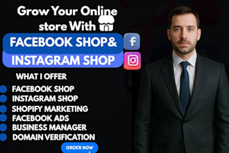 set up and optimize your facebook and instagram shop for sales