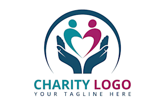 do foundation, charity, nonprofit and fundraising logo