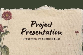 design business powerpoint presentation or  investor pitch deck