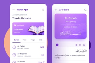 develop muslim prayer time al quran app, quran app islamic learning app