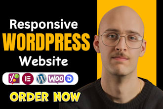 develop wordpress website design divi wordpress website business website design