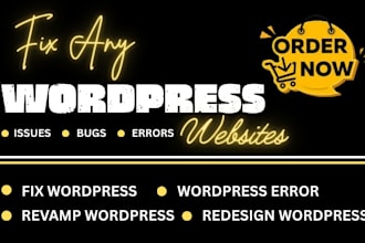 fix wordpress issues wordpress bug fix wordpress error wordpress help html css