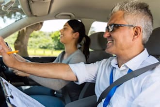 build driving school website driving school landing page elearning wix website