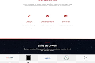 a stunning and secure business wordpress website