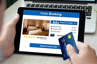 develop hotel booking bot, flights booking bot, restaurant reservation bot