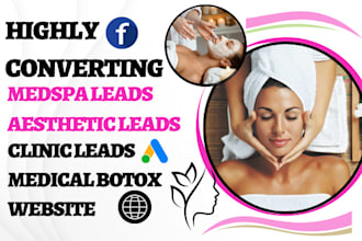 generate medspa leads medspa aesthetic leads clinic leads medical botox leads