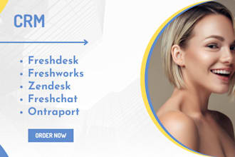 setup freshdesk, zendesk, freshworks, freshsales, freshchat, ontraport crm