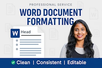 professionally format your microsoft word document