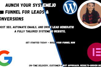 build a systeme io site to generate leads and increase ranking