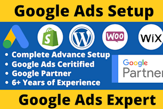 strategic google ads for shopify, wordpress and more
