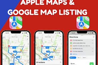 create verified apple map listing apple map location local SEO apple maps
