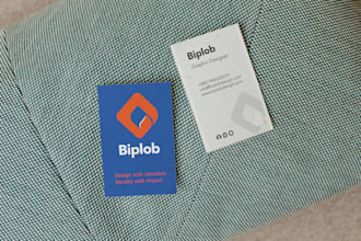 design professional and modern business cards that make a lasting impression