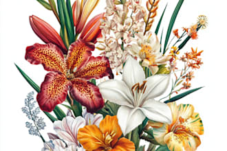 paint watercolour botanical illustrations