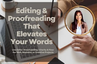 professionally edit your website or content