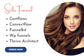 setup cartflows, convertflow, funnelkit, wp funnels, thrive architect sales cart