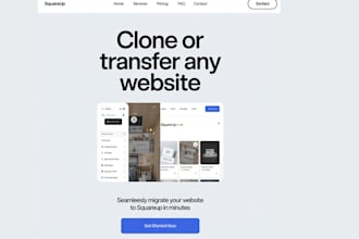square website design, online store squareup, clone or transfer any website