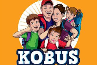 create a fun logo for a children entertainment company