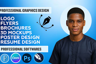 design a professional and modern resume or CV design that stand out