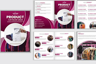 design fashion beauty cosmetics sales product catalog, lookbook , or magazine