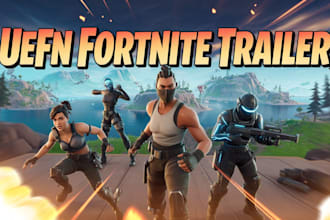 create a cinematic fortnite trailer or video for your map island uefn trailer