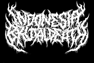 create your excellent punk metal bands logo