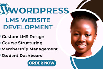 build wordpress lms website with learndash, tutor lms, masterstudy buddyboss