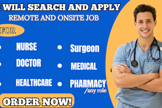 search and apply job hunt for healthcare doctor nurse reverse recruit pharmacist