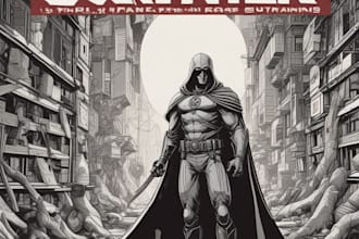 do comic book cover comic cover page design
