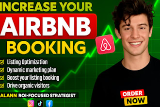 promote and market your airbnb listing, vrbo bdc to potential guests bookings