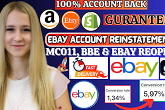 reinstate suspended ebay account, remove mc011, mc113 and mc999, bbc suspension