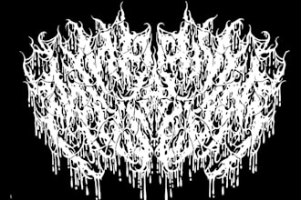 design a heavy metal logo