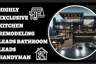 generate kitchen remodeling leads bathroom leads renovation leads handyman leads