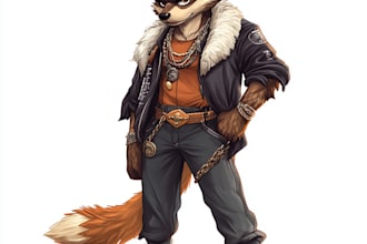 draw sfw and nsfw furry art for you