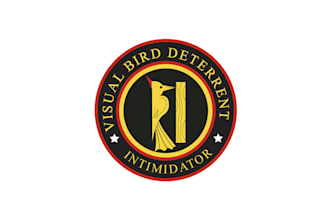 design stylish iconic logo for a holographic visual bird